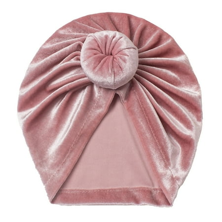 

Zlekejiko Baby Hat Toddler Baby Boys Girls Cap Beaniess Knotted Elastics Turban Hat