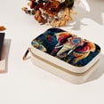 thumbnail image 7 of Elephant Velvet Portable Necklace Holder with Removable Compartment - Earring Organizer and Bracelet Holder Gift, 7 of 7