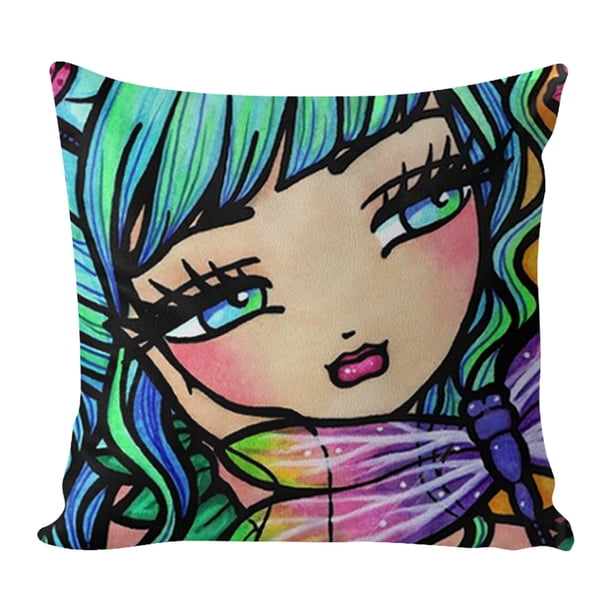 Kit Almohada Punto Cruz WDOplteas Niña 72x17 72 Pulgadas Regalo Artesanal