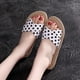 thumbnail image 4 of Zapatillas de verano para mujer Lunares Lunares Vacaciones Zapatos de playa Wmkox8yii hj789, 4 of 9