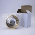 thumbnail image 2 of Reloj de cuarzo esqueleto Yuyangstore con adornos de goma 2x 97 mm, 2 of 8