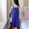 thumbnail image 4 of Odeerbi Pajamas for Women 2025 Nightgowns Long Sleepshirts Erogenous Nightdress Lingerie Sleepwear Purple, 4 of 9