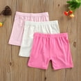 thumbnail image 2 of Diconna Girls Safety Pants, Anti-emptied Stretch Solid Color Mid-rise Shorts, 2 of 4
