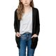 thumbnail image 1 of Suéter de manga larga de color liso para niños, chaqueta ligera, informal, cómoda y con bolsillos, blusa de poliéster para niños, 1 of 7