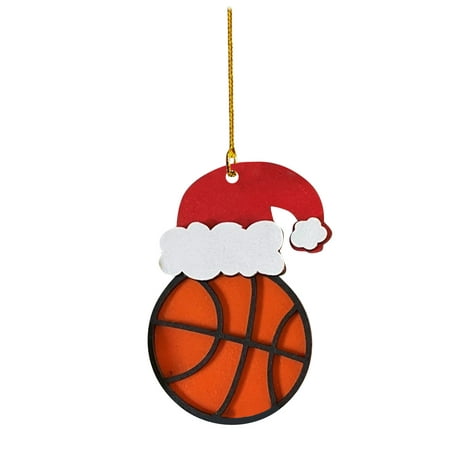 

pgeraug pendants christmas ball sports wooden christmas tree pendants with fun christmas decorations hangs f