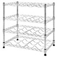 thumbnail image 2 of 4-Shelf 16 Bottles Mini Wine Rack Bottle Holder Organizer Display Liquor, 2 of 6