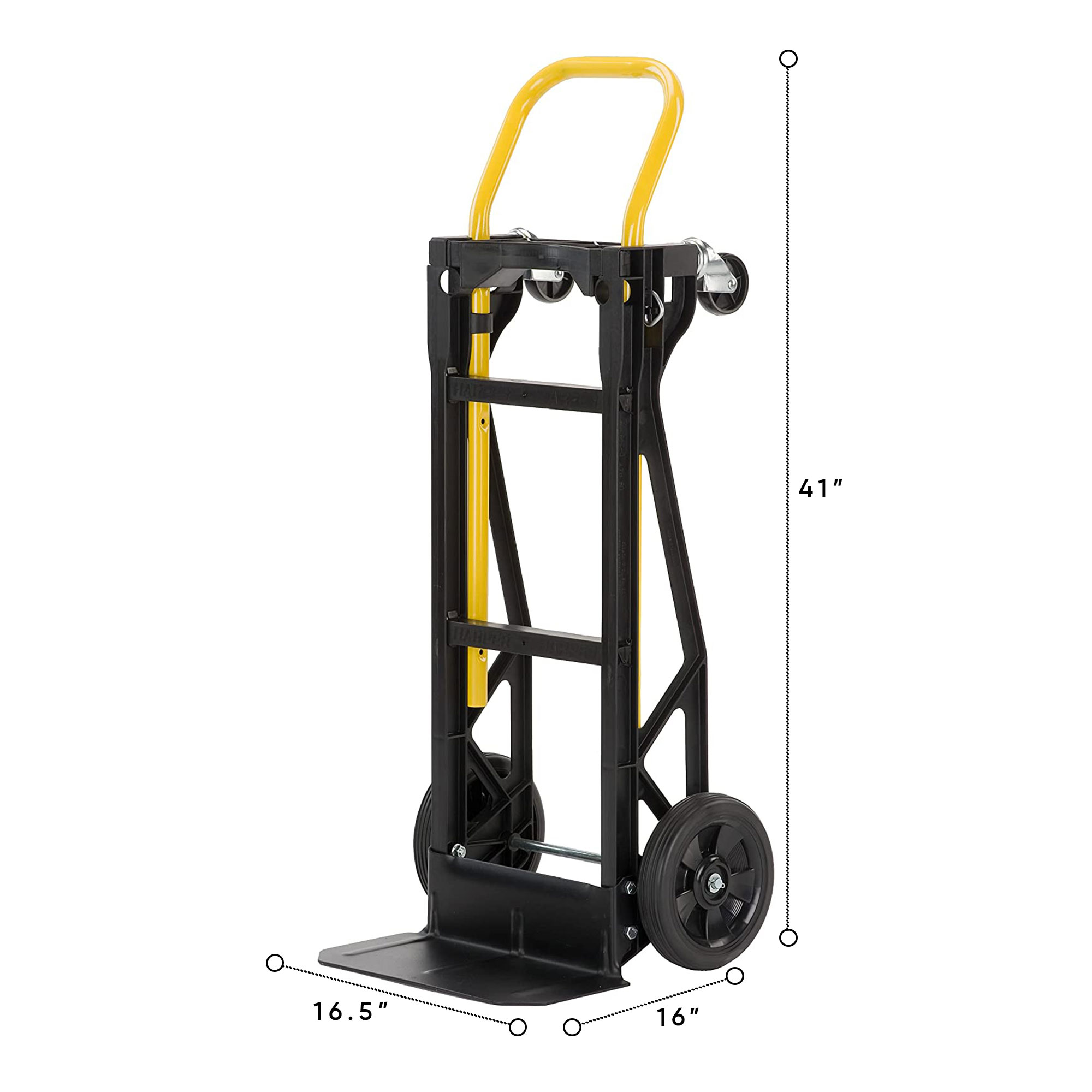 Harper Trucks PJDY2223AKD Hand Truck and Dolly, 400 Lb Capacity, Black - image 4 of 5
