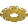 thumbnail image 3 of Ekena Millwork 22"OD x 6 1/4"ID x 1 3/4"P Orrington Ceiling Medallion (Fits Canopies up to 6 1/4"), Hand-Painted Rich Gold, 3 of 6