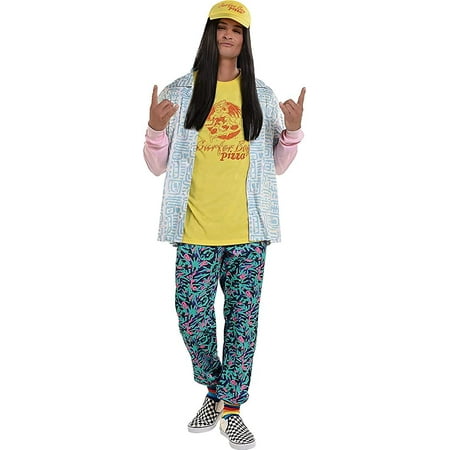 Party City Strangers Things Argyle Costume for Men, Includes Shirt, Visor, and More, Extra-Small/Small Multicolor