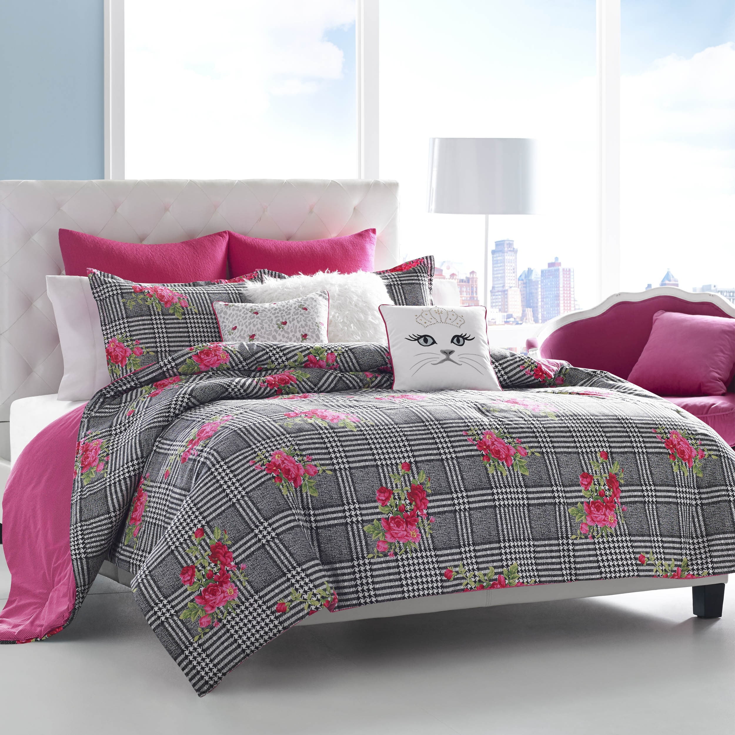 Betsey Johnson Polished Punk Comforter Set Com