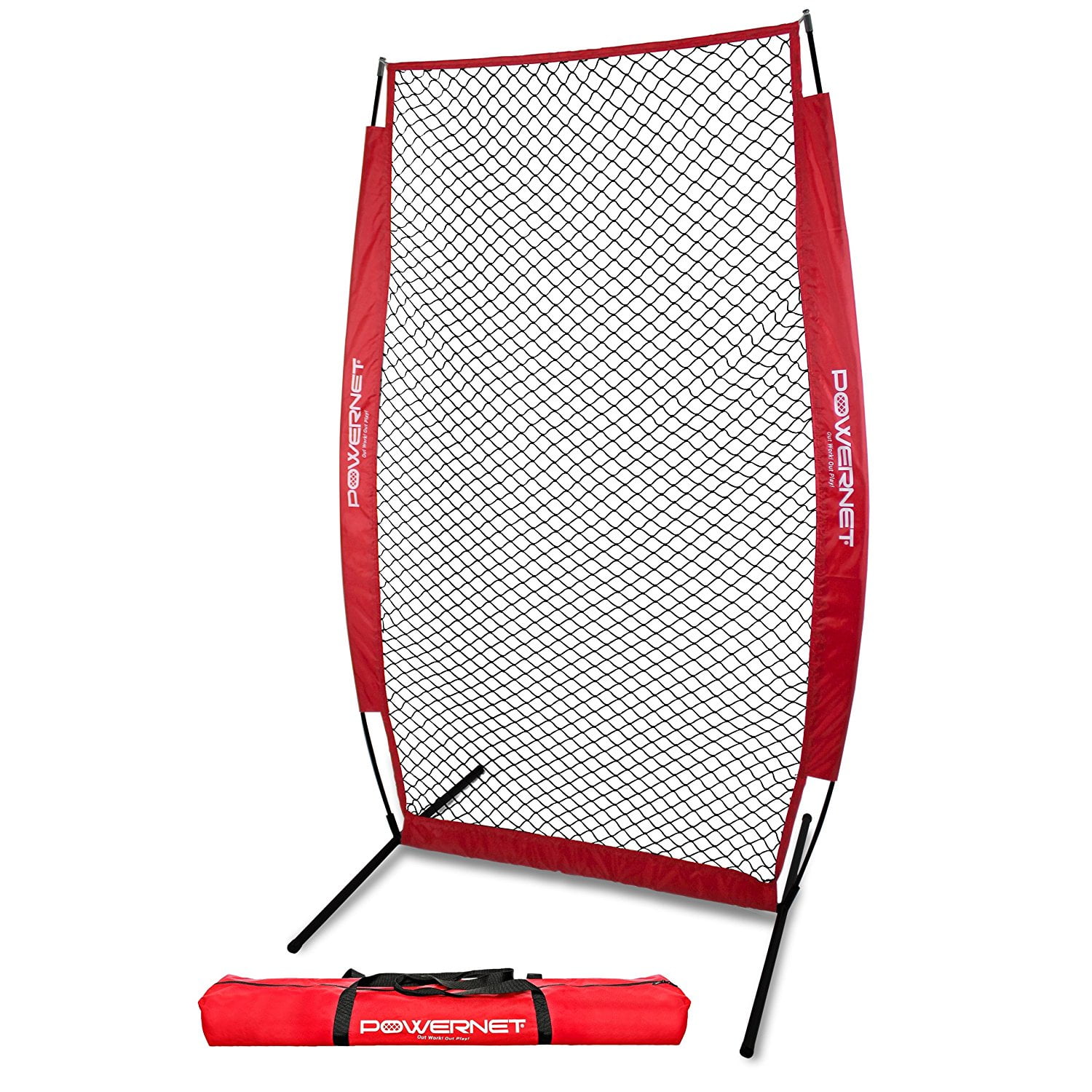 Durable PU Coated Polyester Double Stitched Seams for Extra Strength Replacement Team Colors Heavy Duty Knotless NET ONLY PowerNet Team Color Nets Baseball and Softball 7x7 Bow Style Durable PU Coated Polyester Double Stitched Seams for Extra Strength Replacement Team Colors Heavy Duty Knotless NET ONLY PowerNet Team Color Nets Baseball and Softball 7x7 Bow Style