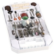 HART 175-Piece Rotary Tool Accessory Set with Protective Storage Case