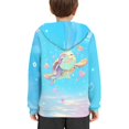 thumbnail image 4 of DISNIMO Sea Turtle Hoodies for Girls and Boys Matching Sweatshirts with Hoodie Sweatshirt Girls 6-7 Streetwear Pullover Hoodie Heart Hoodies for Kids Clothes Fall/Winter Child Student, 4 of 6