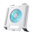 thumbnail image 2 of MERIGLARE Laptop Stand Multipurpose with Cooling Fan Laptop Riser Adjustable Sturdy Aluminum Alloy Computer Holder for Document Reading, 2 of 9