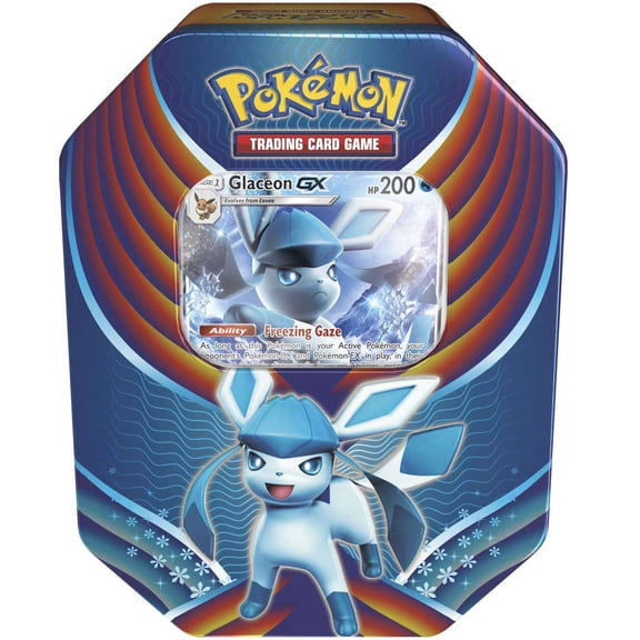 Pokemon Evolution Celebration Glaceon-GX Collector Tin