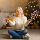 thumbnail image 5 of Christmas Hand Jingle Bells Wooden Hand Sleigh Bells Jingle Shaker Bells Handhold Bells Rattles Mus, 5 of 5