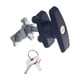 thumbnail image 5 of Cerradura con manija en T, cerradura mecánica resistente con llave para puerta de cobertizo, cerradura con cerradura para Estilo A, 5 of 9