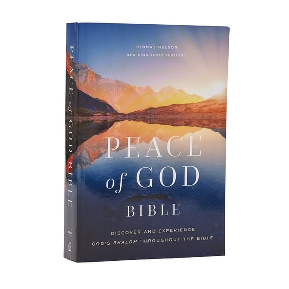 Peace of God Bible: Discover and Experience God's Shalom Throughout the Bible (Nkjv, Softcover, Red Letter, Comfort Prin, (Paperback)