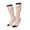 2 Black-1, variant on Women Crew Soft Moisture-wicking Socks Carrot Pattern Design Cotton Socks, One Size fit All