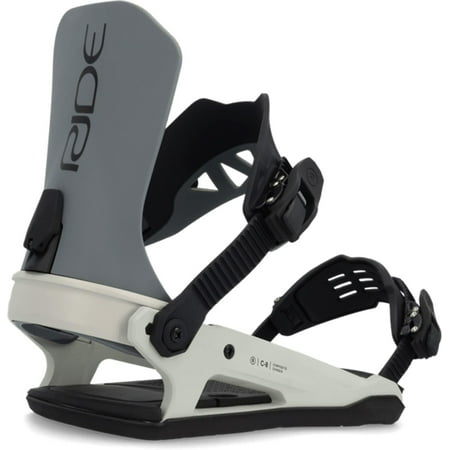 Mens Snowboard Bindings Grey Sz L (10.5+)