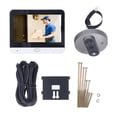 thumbnail image 3 of Wifi Electronic Cat'S Eye Peephole Night Vision 4.3-Inch LCD Visual Home & Outdoor Camera 1080P Digital Door Detector, 3 of 7