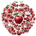 thumbnail image 2 of 35pcs-50pcs Fruity Stationery Stickers Cherry Cartoon Kids Stickers Funny Stickers for Laptops Notebooks Suitcases, 2 of 9