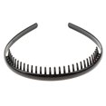 thumbnail image 2 of 6x Resina Dientes Zig Zag Zag Banda De Pelo Bucle Diadema Deportes Baile De Yoga Gimnasio Sunnimix Banda de aro de pelo para mujer unisex, 2 of 8