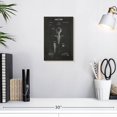 thumbnail image 3 of Elephant Stock Golf Tee Patent Wall Art - Vertical Canvas Wall Art - Hallway Wall Decor - Patent Canvas - Black And White Decor - 8" x 12", 3 of 8