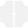 thumbnail image 4 of 30"OD x 3"ID x 10"C x 1"P Haus Architectural Grade PVC Contemporary Ceiling Medallion, Two Piece, 4 of 11