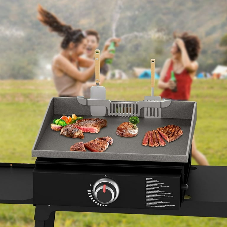 Sunjoy Tech Grease Door Spatula Holder for Blackstone Griddle