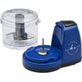thumbnail image 3 of Kitchen Selectives Mini Chopper - Electric Chopper & Cutter for Vegetables & More - Reliable Kitchen Appliance - Mini Food Processor for Onions, Parsley & More - 1 1/2-Cup, Cobalt Blue, 3 of 3