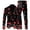 Black, variant on Mens Vintage Printed Pocket Lapel Button Suit Fashion Retro Style Blazer Slim Fit Casual Dress Party Jacket Sport Coat