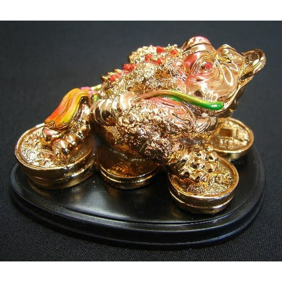 Money Toad Figurines - Bed of the Coins