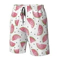 thumbnail image 5 of Naloa Watermelon Men's Beach Shorts, Surfing shorts, Swim trunks, Quick Dry Swim Trunks for Surfing Beach Fun - XX-Large, 5 of 9