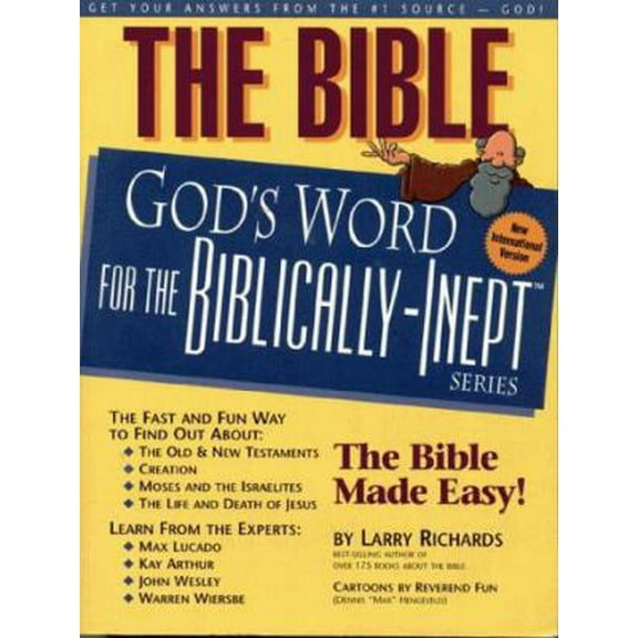 Pre-Owned The Bible-God's Word for the Biblically-Inept (Paperback) 0914984551 9780914984559