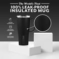 thumbnail image 2 of BruMate Toddy XL - 32oz 100% Leak Proof Insulated Coffee Mug with Handle & Lid - Stainless Steel Coffee Travel Mug - Double Walled Coffee Cup (Matte Black), 2 of 4