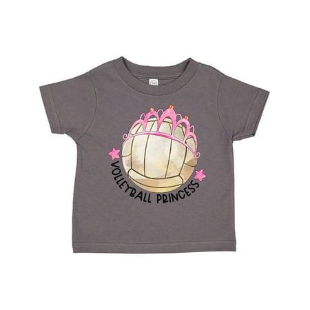 

Inktastic Volleyball Princess- Tiara Gift Toddler Toddler Girl T-Shirt