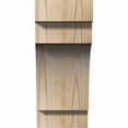 thumbnail image 2 of 6"W x 10"D x 14"H Mediterranean Rough Sawn Corbel, Douglas Fir, 2 of 9