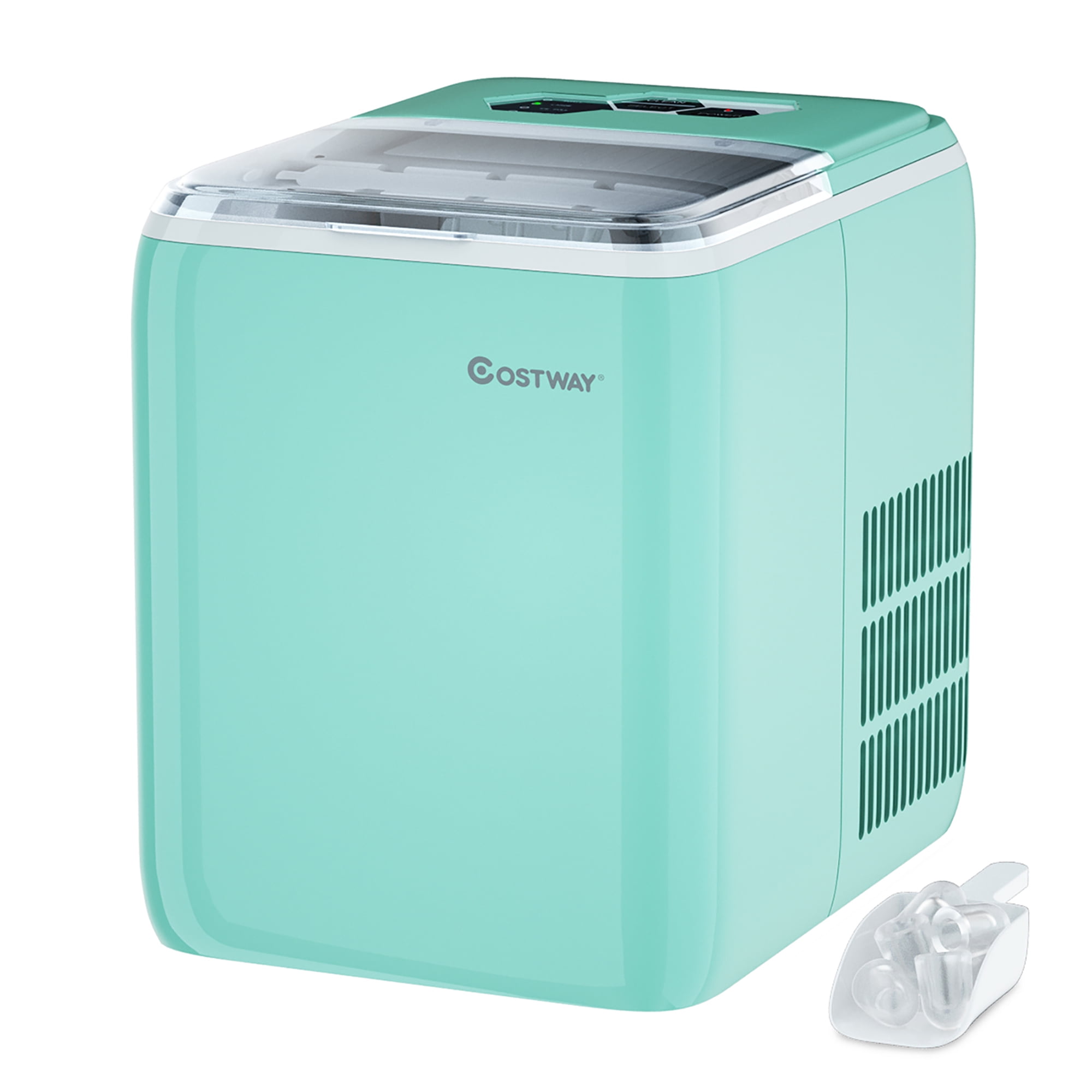 Costway Portable Countertop Ice Maker Machine 44lbs/24H SelfClean With