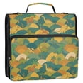 thumbnail image 5 of FORMRS Zipper Binder with Shoulder Strap 2-inch Ring 500 Sheet Capacity File Bag, Whimsical Dinosaur Pattern, 5 of 5