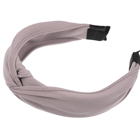 Vocoste Satin Knot Headband Hairband for Women Pink 1.2" Wide 1 Pc