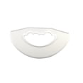 thumbnail image 5 of Rock and Roll Pizza Cutter, Plastic, Non-Stick, Rocking, 9 inch, Made in USA, White, 5 of 5