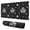 Black/White, variant on Long Mouse Pads for Desk,Black White Gothic Butterfly Sun Moon Flower Desk Mats on Top Of Desks, Desk Mouse Pad Extra Large with 3mm Non-Slip Base and Stitched Edge for Gaming,Work,Home 31.5"x15.7"