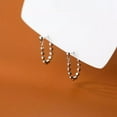 thumbnail image 6 of K-KED Women 925 Sterling Silver Beads Dangle Drop Stud Earrings Jewellery Gift, 6 of 6