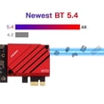 thumbnail image 3 of Tarjeta WiFi FenVi WiFi 7 BE200 Tribanda 8774 Mbps PCIe WiFi 7, 3 of 7