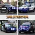 thumbnail image 4 of ZheElen 2pcs/set First Responder Construction Vehicles Safety LED Light Strip 70 Inches White+Blue, 4 of 6
