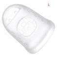 thumbnail image 3 of Langgg Silicone Guitar Fingertips Finger Guards Protective Non-slip Ukulele Fingerstall Hollowed Transparent Non-allergenic Reusable Transparent L, 3 of 8
