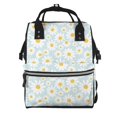thumbnail image 1 of Easygdp Daisies Flowers para Bolsa de Bebé de Gran Capacidad con Múltiples Bolsillos, Bolsa de Pañales para Padres, Bolsa de Viaje Organizada y Elegante, 1 of 6