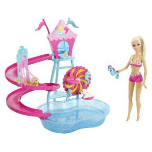 Barbie Puppy Water Park Play Set