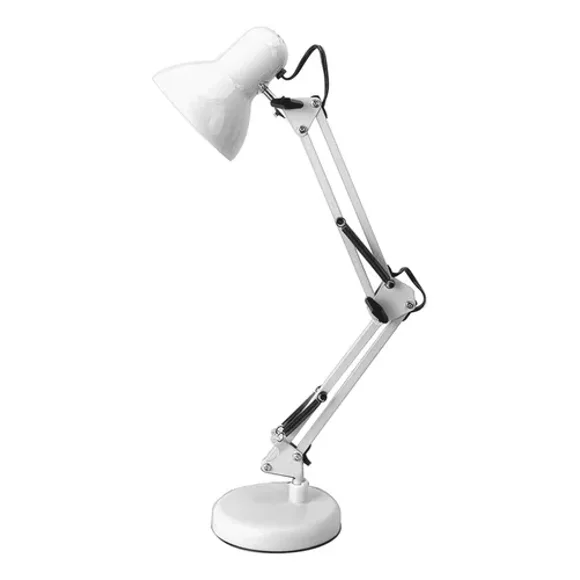 Lámpara De Escritorio E27 Metal Brazo Giratoria 360° Doblar